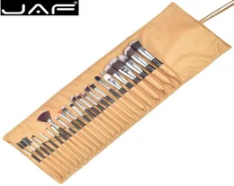 JAF 24PCS Profesjonalne szczotki do makijażu Zestaw Wysokiej jakości miękką wargę podkładka do powiek Foundation Makeup Makeup Zestaw J2404YCB9187409