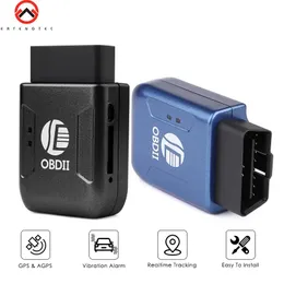 Teile Mini Auto GPS Tracker TK206 GSM GPRS Tracker Auto Fahrzeug OBD II GPS Echtzeit GSM Quad Band Diebstahl Vibration Alarm PK OB22