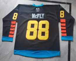 rare Hockey Jersey Men Youth women Vintage Geeky Jerseys GIGAWATTS MCFLY Size S5XL custom any name or number5015848