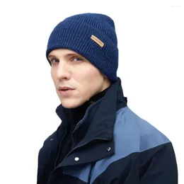 Berretti Cappelli a cuffia slouchy con tesa larga per donna Uomo Berretto con teschio Cappello invernale da sci lavorato a maglia caldo unisex