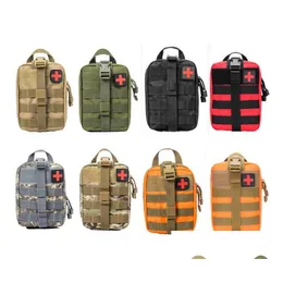 Paquetes tácticos de primeros auxilios, bolsas, mochilas, senderismo del ejército, cámara al aire libre combinada, equipo táctico de caza, mochila, envío directo