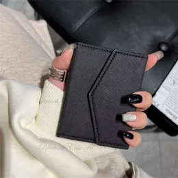 Mini kreditkortshållare väska unisex plånbok bank pu läder plånböcker ultratin designer fem kort korthållare klassiker kortväska byte påse telefonpåsar fickor fickor