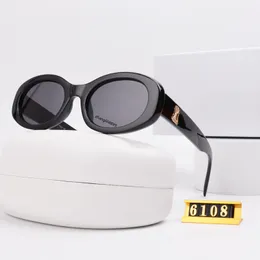 2024 Najwyższej jakości luksusowe projektanci przeciwsłoneczne okulary przeciwsłoneczne Retro Cat's Eye for Women CE's Arc de Triomphe Oval French French Wysoka jakość