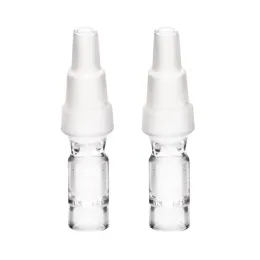 Osgree Smoking accessory 2PCS 10mm/14mm/18mm 3 in 1 Water Pipe Bong Adapter Glass WPA for Arizer Solo 2 Air 2 & max BJ