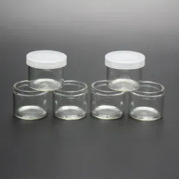 Großhandel Lebensmittelqualität 6 ml Antihaft-Glaskonzentratbehälter 60 g Glasflasche Wachs-Dab-Glas dickes Öl BJ