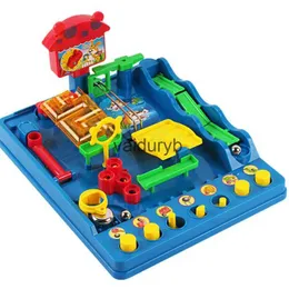 لعبة Intelligence Toys Water Park Board Board Bost Break the Maze Boy Adventure Puzzle Ldren Toys Toys Toysvaiduryb