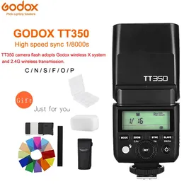 Teile Godox Flash Tt350 Mini-Blitzlicht 2,4 g Wireless Hss Tll 1/8000s Speedlite für Canon Nikon Sony Fuji Olympus Panasonic Pentax