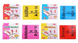 Children Puzzle Early Education Arithmetic Card 36 English Learning Cards Toys For Children Developing Educational Toys1885724
