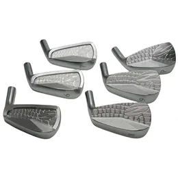 Echter Golfeisenkopf ZODIA Silber/SchwarzLimitiertes Muster Golfschläger mit Stahlschaft oder Graphitschaft 240112