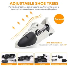 Herbruikbare Mesh Schoen Waszakken Voor Wasmachine Sneaker Schoen