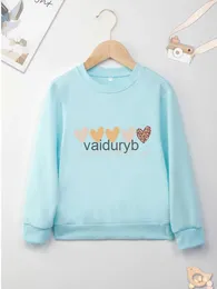 Clothing Sets Fashion Kids Comfy Sweater Four Seasons Outdoor O Neck Dropship Y2K Minimalist Print Hot Sell Products New Cute Baby Sweatshirtvaiduryb