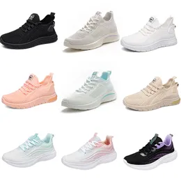 2024 shoes winter Hiking Running women soft Casual flat Lightweight Shoes fashion Black pink beige gray Trainers large size 35-4 77