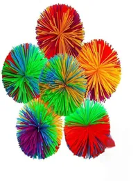 6см 7см Koosh Ball Сенсорные игрушки Эластичный силиконовый помпон ДНК Цветные шарики из теста Хлюпает для снятия стресса Аутизм СДВГ Активная игрушка для сжатия пальцев H48CCKU1746996