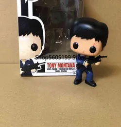 Scarface Tony Montana med Box Vinyl Action Figures Collection Model Toys X05031754600