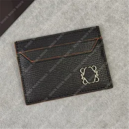 Designer-Kartenhalter-Damen-Geldbörsen, Anagram Cobblestone-Leder, kleine Geldbörse, Luxus-Cardwallet, modische Herren-Kartenhalter-Geldbörse, Porte Carte