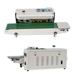 Automatic Continuous Band Sealer Horizontal Auto Sealing Machine Horizontal Bag Sealer For Bag-Making Print Date