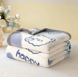 YanYangTian Winter Autumn Warm Plaid Blanket Plush Warmth Comfortable Bedspread on the bed Soda Bed Cover for kids 150 230 240113