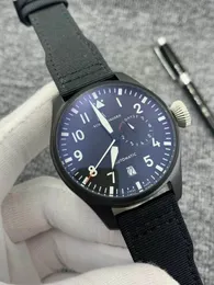 5A LWC Watch Big Pilot's Scensile Strap Automatic Automatic Automatic Movement Seffice Designer Watches for Men Women's Fendave Wristwatch