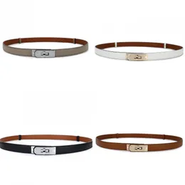 Ceinture luxury women belts for mens designer reversible delicate classic cotton cintura thin modern vintage exquisite about width 1.8cm leather belt