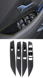 Accessori auto Finestra Pannello di controllo Pulsante Copertura Trim Cornice adesivo Decorazione interna per Jaguar EPace X540 20172020281l6176891