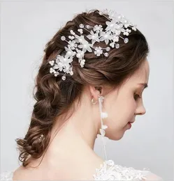 Headpieces New Handmade Hair Ornaments Women's Bride's Hair with Flowers Wedding Garment Accessories