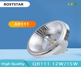 G53GU10 Bulb ES111 QR111 AR111 LED downlight 12W Spotlights COB lights Warm Nature Cool White Input DC 12VAC85265V Dimmable5187139