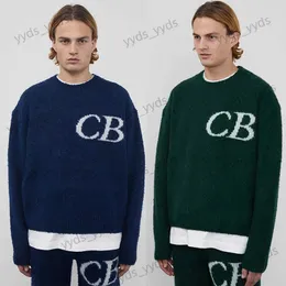Erkek Hoodies Sweatshirts Çok renkli Cole Buxton Sweater Erkekler Kadın En Kalite Klasik CB Jakard Moda Gevşek Örme Sweatshirts T240113