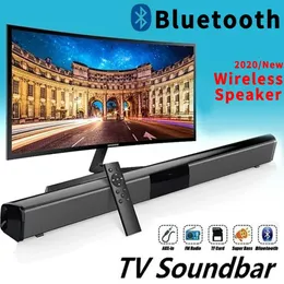 Altoparlanti 40W 20W 2021 Nuovo aggiornamento di lusso Migliore qualità del suono Altoparlante soundbar Bluetooth wireless Altoparlante soundbar TV subwoofer con telecomando