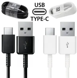 1.2m 4ft 2m 6ft USB C laddningskabel för Samsung S10 S20 S21 S22 S23, Huawei, HTC, LG - Typ C snabb snabb laddning, detaljhandelslåda ingår LL