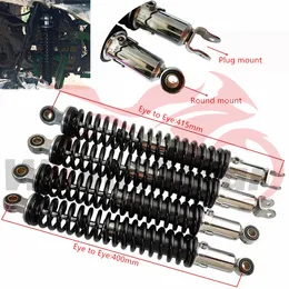 Sospensione posteriore dell'ammortizzatore del motociclo da 400 mm per Honda Yamaha JH125L ZS125GY ZS125GY-A 80-250cc Motocross Moto Scooter ATV UTV Quad Dirt Pit Pro Bike Go Kart