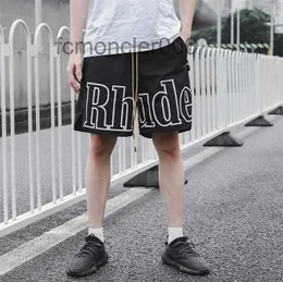 Roupas de grife curto Mercure Casual Rhude 19SS New York Limited Letter 3m Reflexivo Prind Shorts Mens Womens Hip Hop