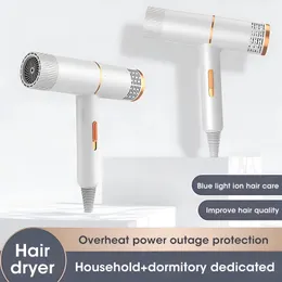 Professional Hair Dryer Strong Wind Salon Air and Cold Negative Ionic Hammer Blower Dry Electric 240112