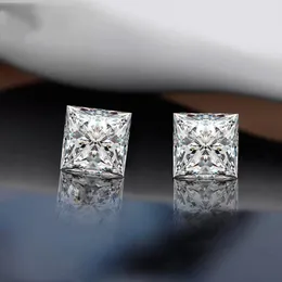 Pedras preciosas soltas 35mm a 10mm d cor vvs1 princesa corte contas diamante para mulheres anel de casamento jóias 240112