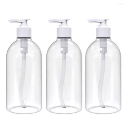 Zeepdispenser 1/3 Stuks 500 ml Hervulbare Shampoo Flessen Pomp Conditioner Leeg Voor Badkamer Douche