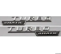 Chrome Turbo 4Matic Number Letters Trunk Badge Emblem Decal Sticker for Mercedesbenz AMG6095684