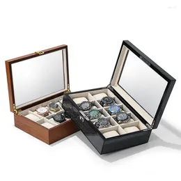 Jewelry Pouches Wooden Watch Storage Box Multiple Boxes Light Luxury Mechanical