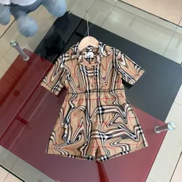 Luksusowa dziewczyna kombinezon czysty bawełniana spódnica dla dzieci rozmiar 100-160 letnich sukienek dziecięcy projektant printows