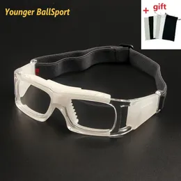 Myopia Prescription Sport Goggles AntiCollision Football Cycling Ski Safety Basketball Glasses Detachable Can Put Diopter Lens 240112