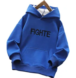 Hoodies Sweatshirts Autumn Children New039s سترة الكورية النسخة الوسطى والكبار childs039s مقنعين غير رسميين أعلى 9038921