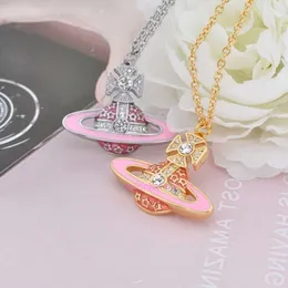 Choker Vivianeism Westwoodism Necklace Quality Roxanne Pearl Baking Powder Paint Five Pointed Star Necklace