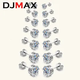 DJMAX 013CT Diamond Coldings For Women Original 925 Srebrny Ladys 240112