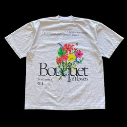 Damen T-Shirt Y2k Kawaii Vintage Harajuku Klassisches Muster Druck Lässig Kurzarm Rund Ne T-Shirt Extra Großes Paar T-Shirt Women'syolq