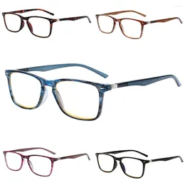 Óculos de sol Henotin Óculos de leitura luz azul bloqueando mulheres homens lentes HD moda confortável óculos de prescrição 0 1.0 2.0 3.0 4.0