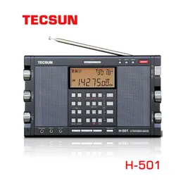 Radio Tecsun H501 Portable Stereo Radio Full Band FM SSB Radiomottagare Dualhorn FM -högtalare med radiomusikspelare