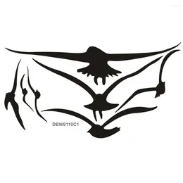 壁のステッカークリエイティブタンポポの空飛ぶ鳥ステッカーdiyシーガルリビングルームホームデコレーションリムーバブルデカール壁紙