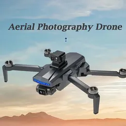 Professionelle Drohne mit Dual-Kamera, 360°-Hindernisvermeidung, windbeständig, Bildübertragung, intelligente Verfolgung mit Hülle