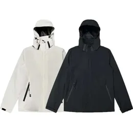 2023 Jackor för män Spring and Fall Men's Casual Jacket With Windbreaker Jacka 3M Reflektiv Patch Black White Couples Waterproof Outd 83