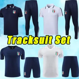 23 24 Italia Bonucci Soccer Tracksuits 2023 2024 Home Away Verratti Jorginho velotti Chiesa Barella Chiellini Italys Immobile Training Kit Football Shirt