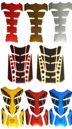 1x Tank Pad Tankpad Protector Sticker For Motorcycle Universal Fishbone 3D Rubber sticker Motorcycle Tank sticker 3770569