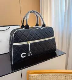 Designer handväskor Tote designer handväska resväska mode bowling väska totebags designer bagage väska äkta läder stor shopping
